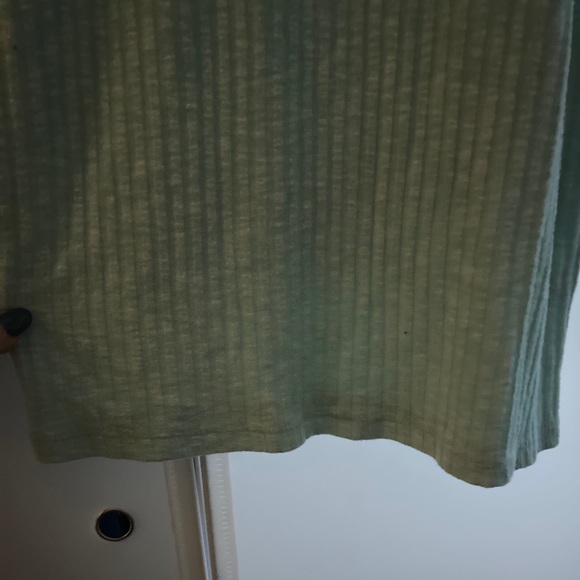 Sleeveless aqua midi dress - Picture 5 of 5